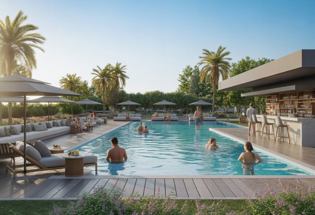 Nomes para área de lazer com piscina: ideias criativas e elegantes para seu espaço Nomes para área de lazer com piscina: ideias criativas e elegantes para seu espaço