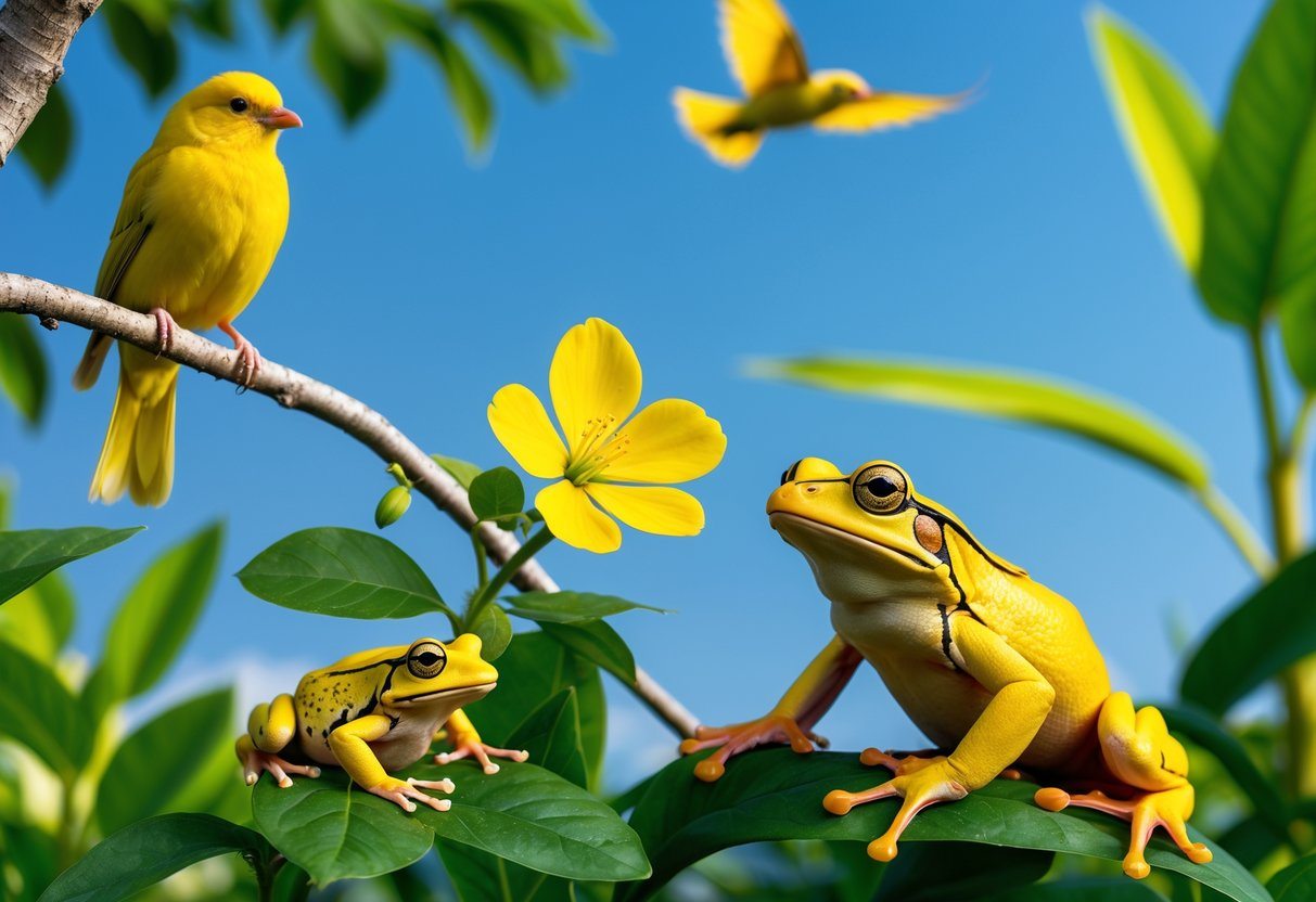 Existem animais amarelos? Descubra espécies e curiosidades Existem animais amarelos? Descubra espécies e curiosidades