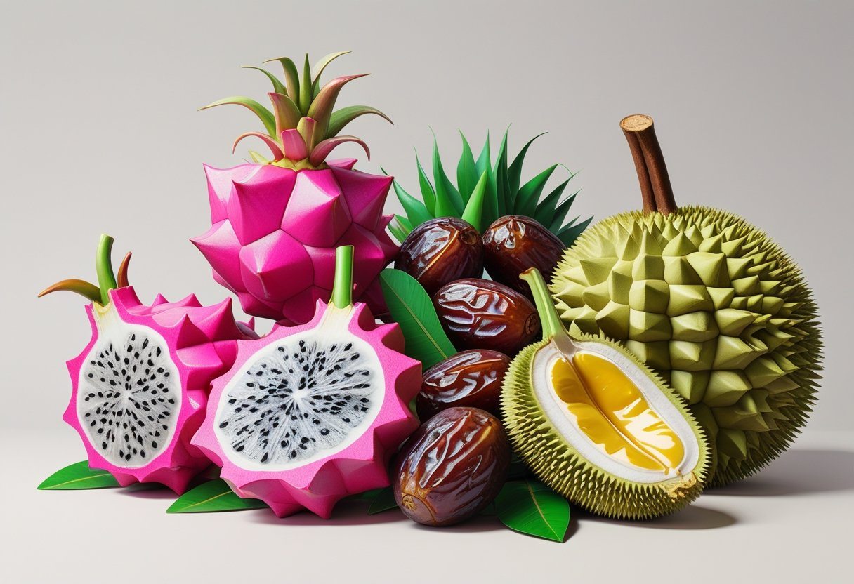 Exemplos de frutas com d: variedades, benefícios e curiosidades