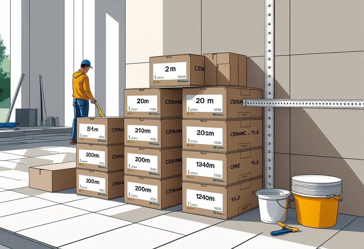 20 metros de cerâmica são quantas caixas? Guia Completo de Cálculo